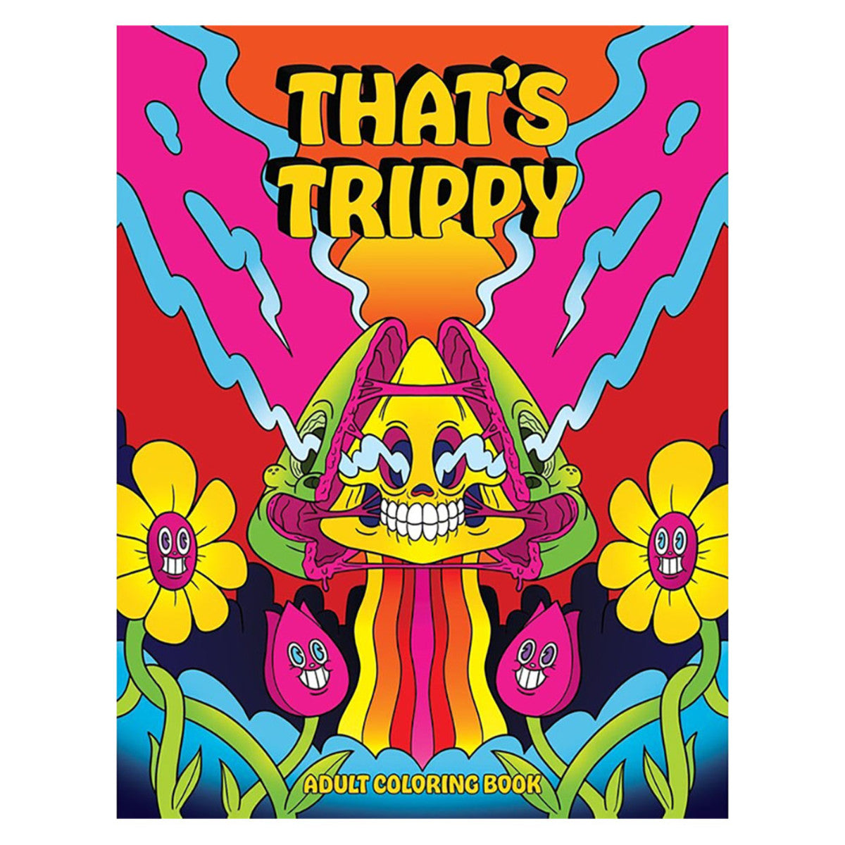 Wood Rocket That's Trippy Adult Coloring Book - BOOM Headshop