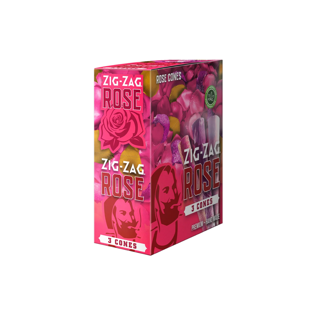 Zig Zag Rose Petal Cones