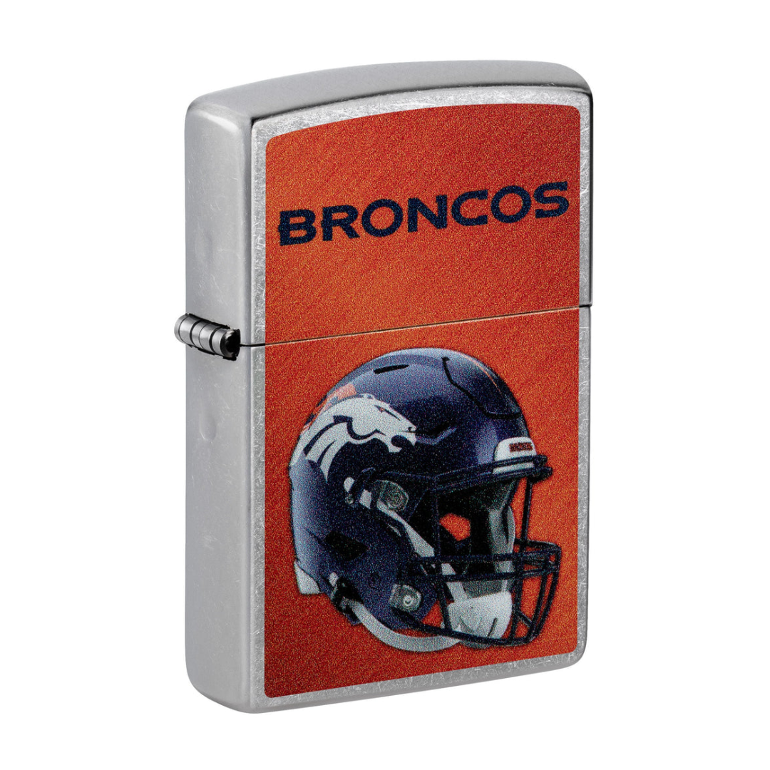 zippo lighter nfl denver broncos helmet