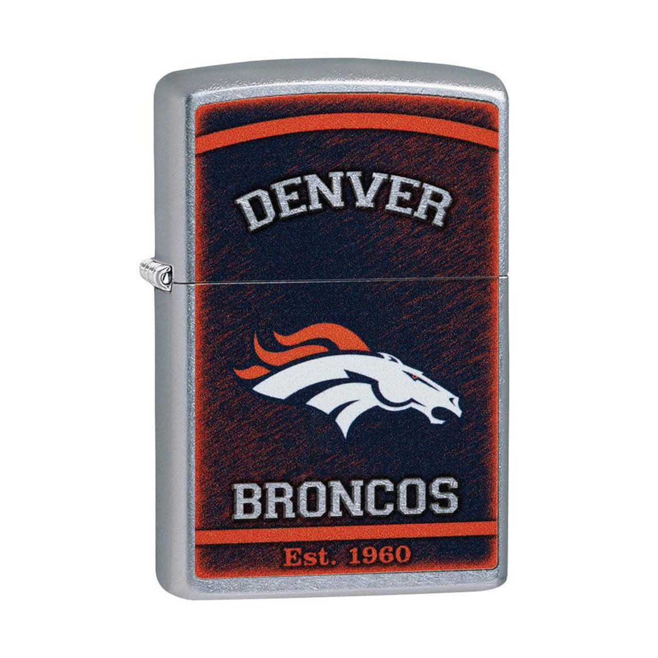 zippo windproof butane lighter NFL denver broncos