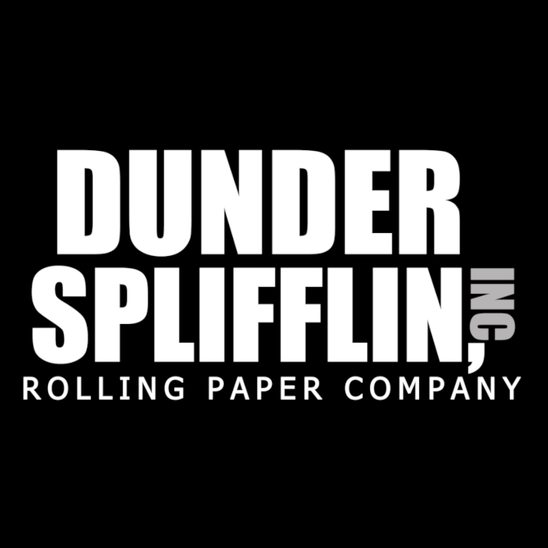 dunder spliffin rolling paper company logo