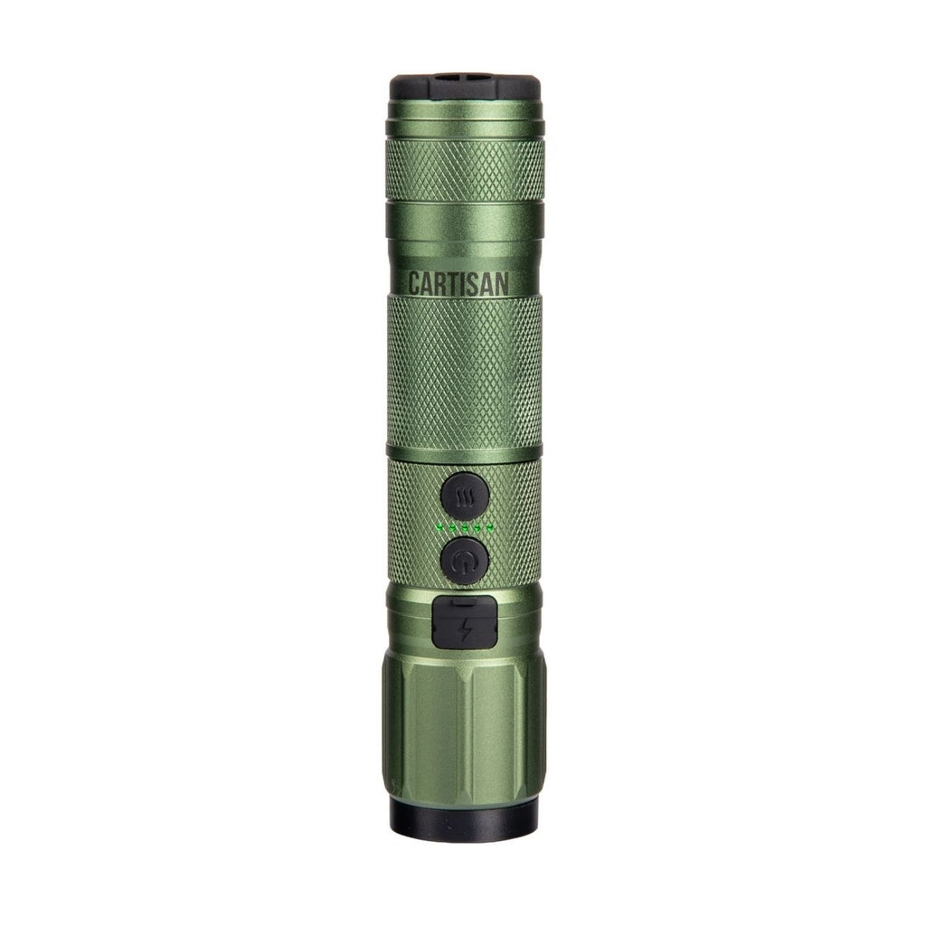 CartridgeReader V5 【ライトグリーン】 Cartisan High Beam Vape Cartridge Battery + Flashlight