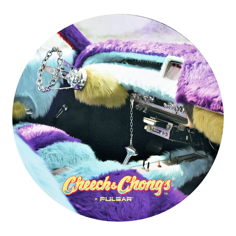 Cheech & Chong's Pulsar Dab Mat Love Machine Round
