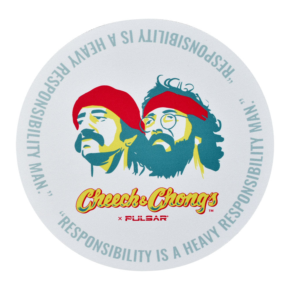 Cheech & Chong's x Pulsar Dab Mat | Responsibility