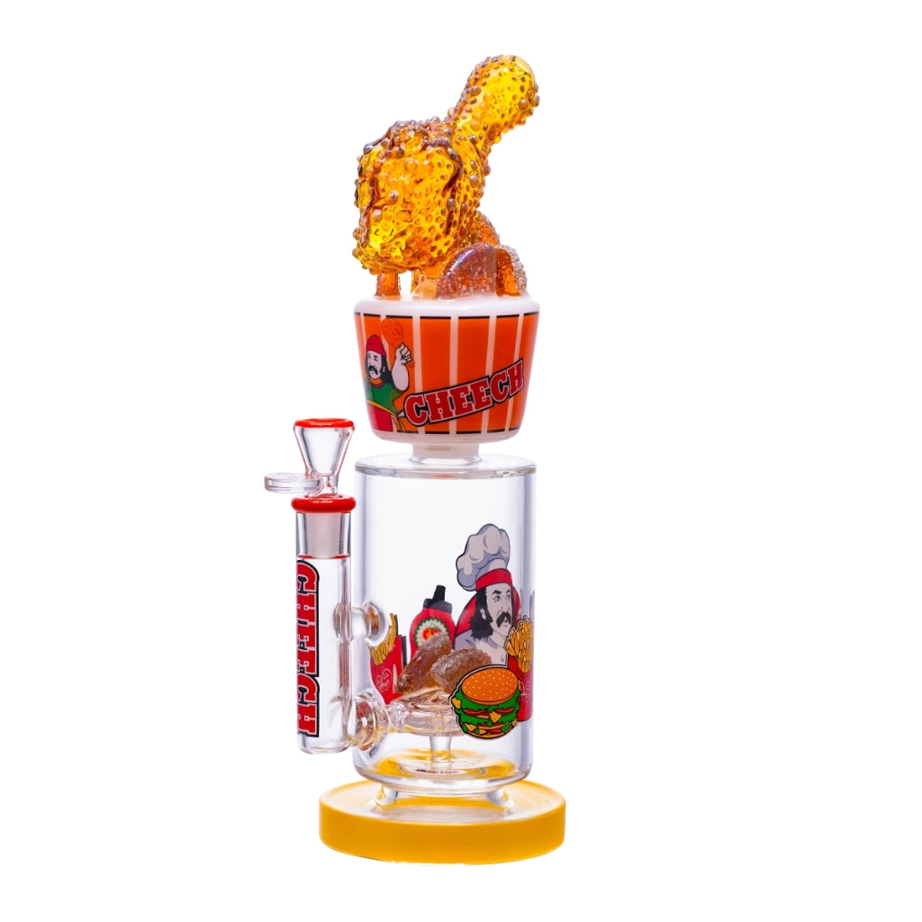 Cheech Glass Fried Chicken Water Pipe