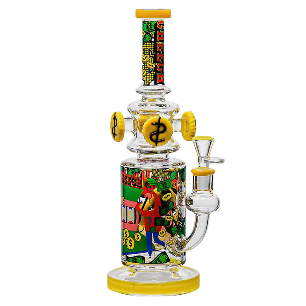 Cheech Glass Let's Gamble Water Pipe