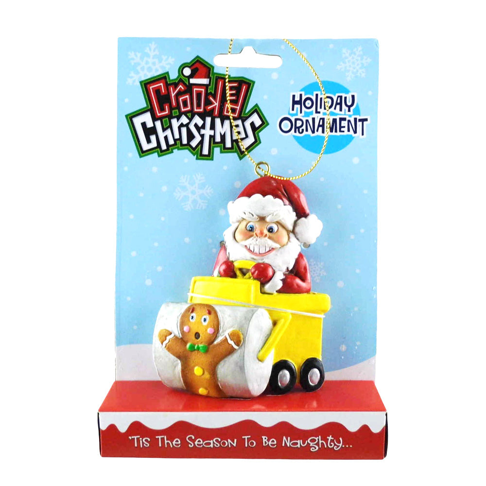 Crooked Christmas Ornament | Roller Santa