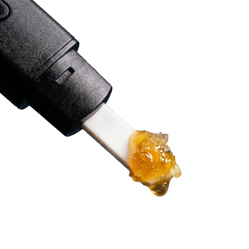 DaVinci Hot Knife ceramic tip heated with concentrate