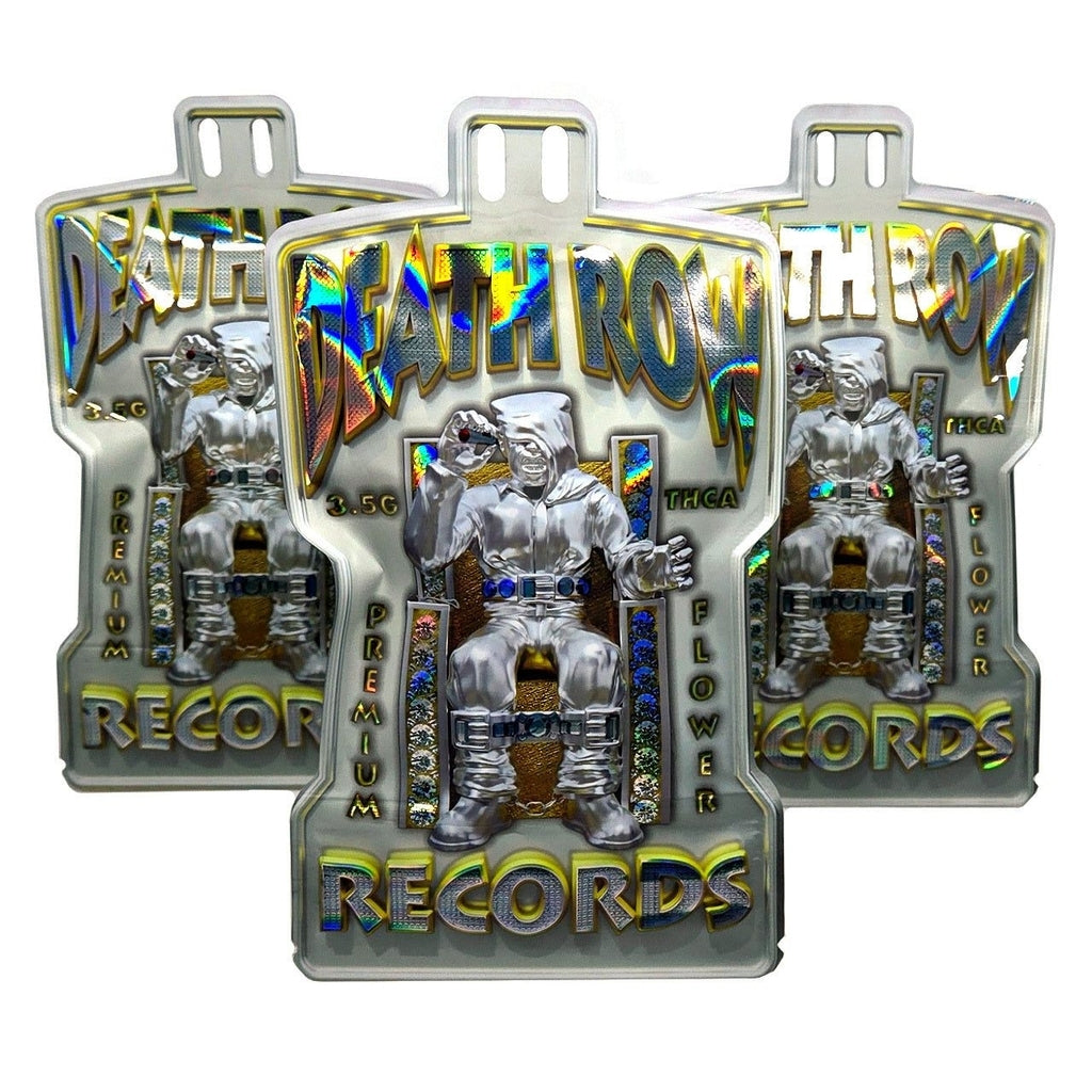 Death Row Records THCA Flower Mylar Bag