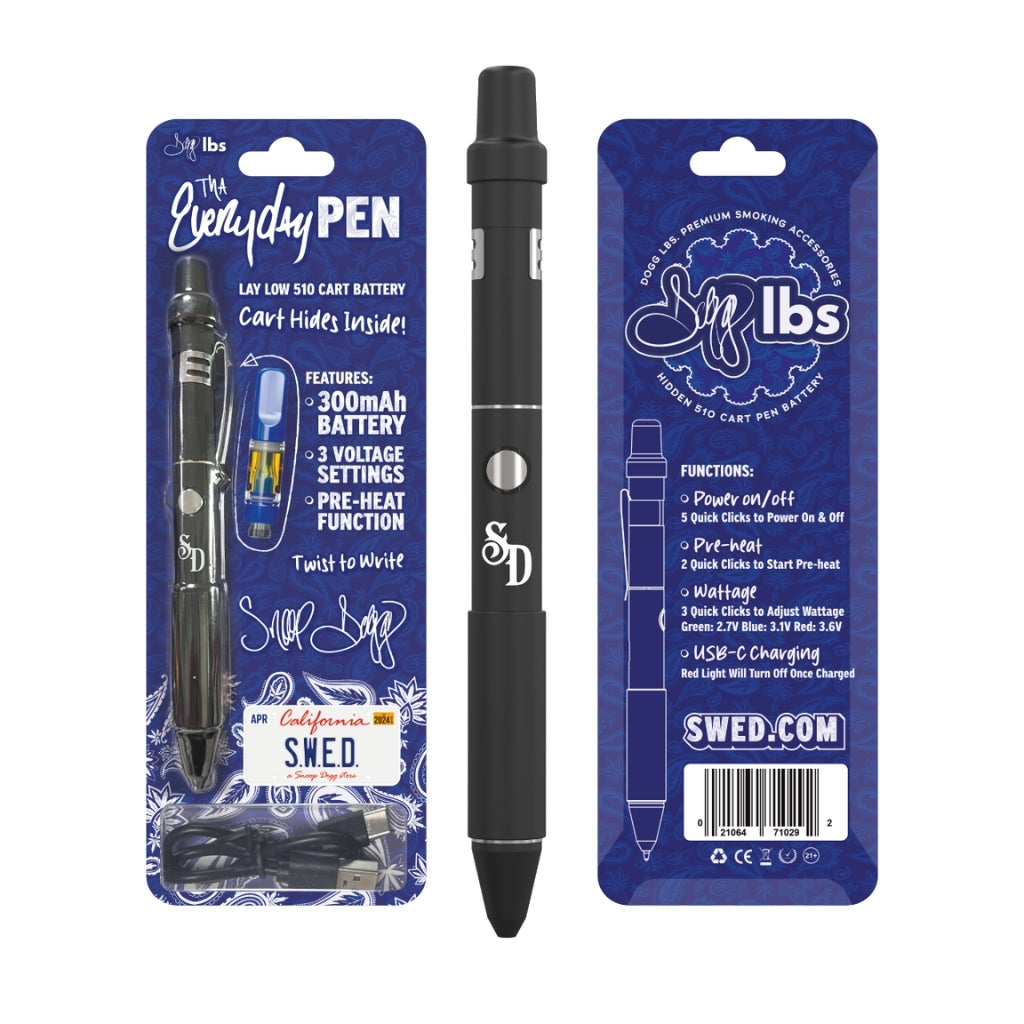 Dogg Lbs Tha Everyday Pen Black