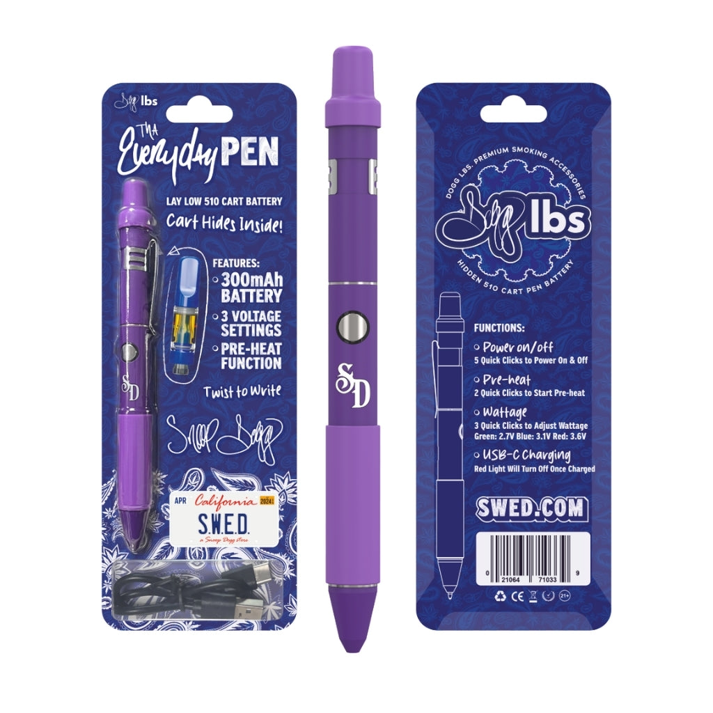 Dogg Lbs Tha Everyday Pen Purple