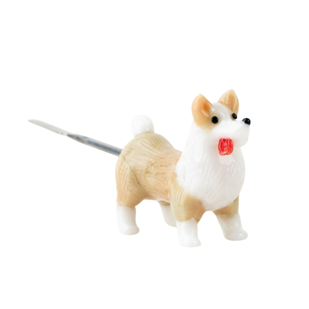 Empire Glassworks Corgi Dabber