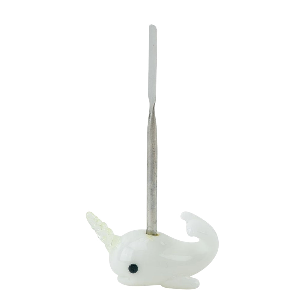 Empire Glassworks Radioactive Narwhal Dabber