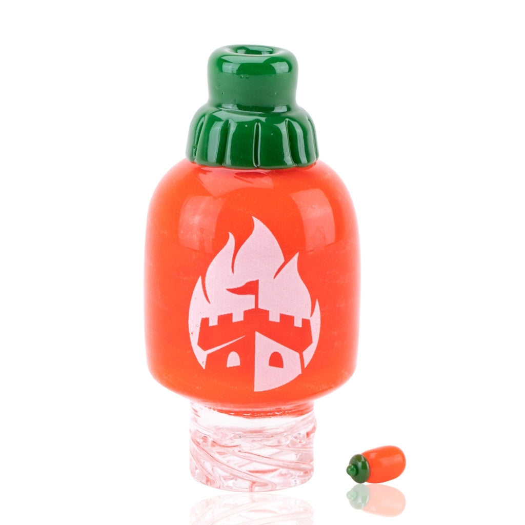 Empire Glassworks Sriracha Spinner Cap