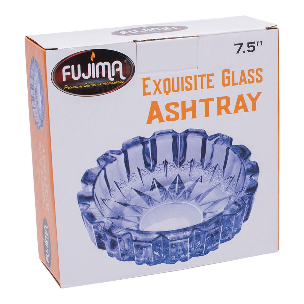 Fujima Exquisite Gem-Cut Glass Ashtray