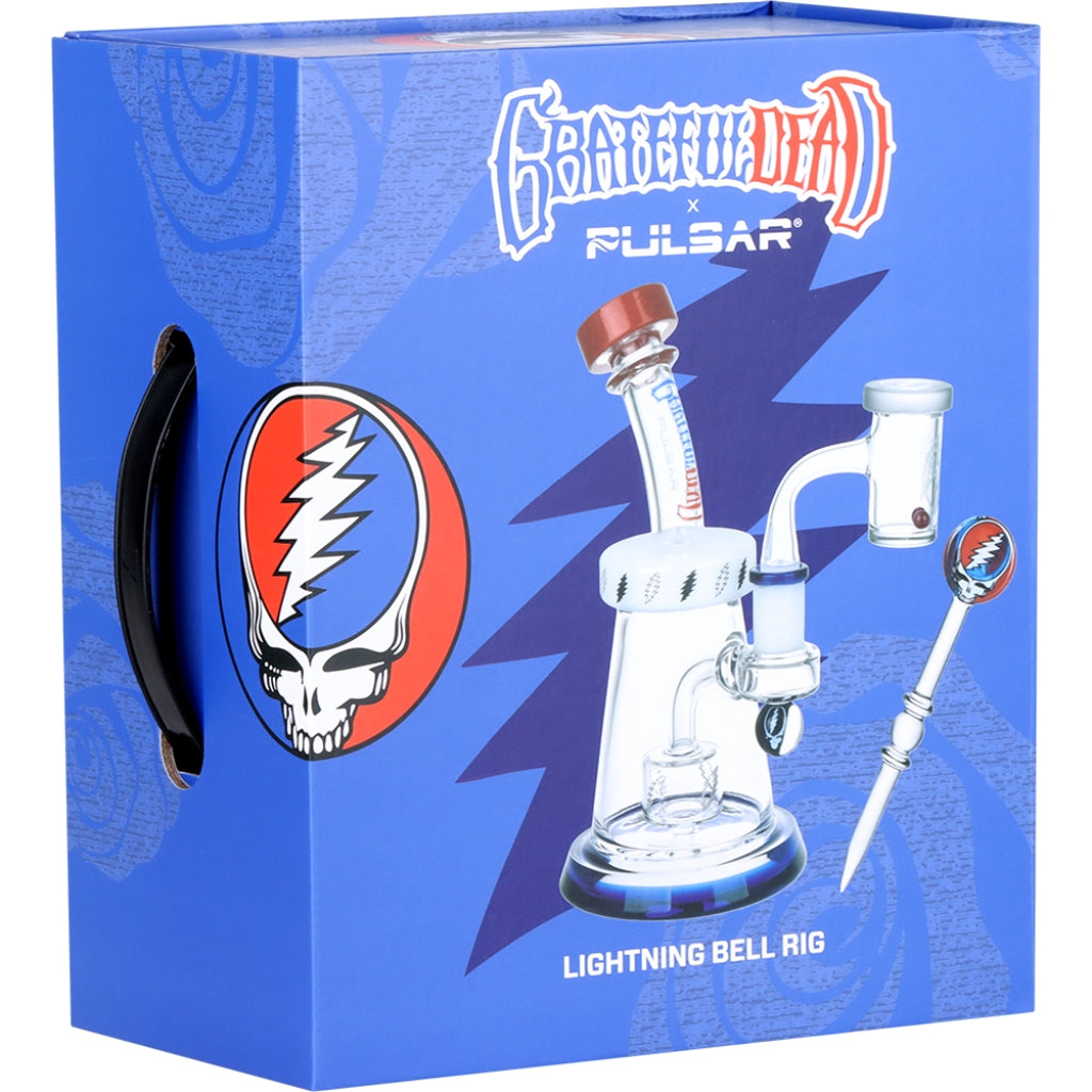 Grateful Dead x Pulsar Lightning Bell Dab Rig