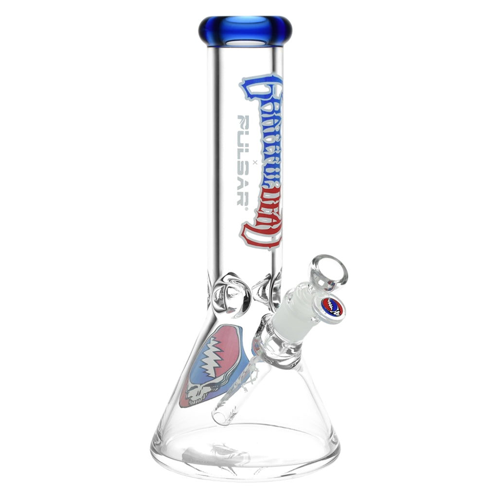 Grateful Dead x Pulsar Steal Your Face Beaker Bong