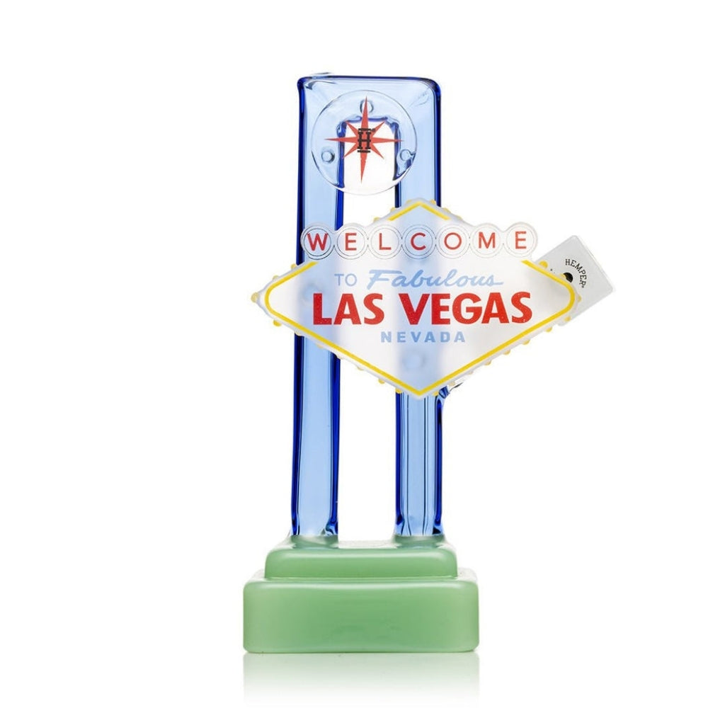 Hemper Las Vegas Sign Bong