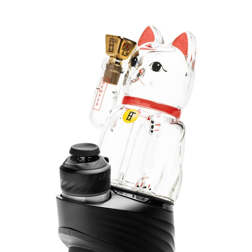 Hemper Lucky Money Cat Puffco Peak Top