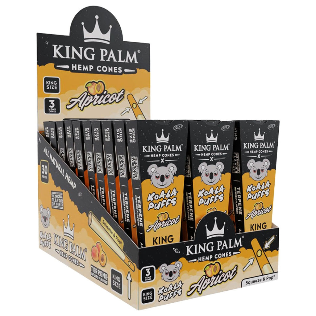 King Palm x Koala Puffs Hemp Cones | Apricot