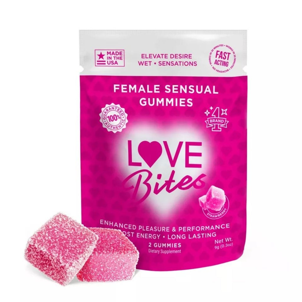 Love Bites Female Sensual Enhancement Gummies