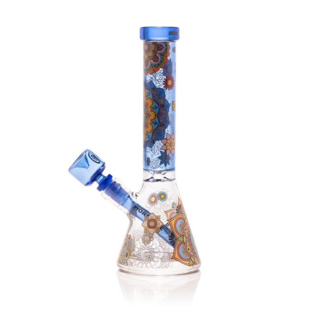 Mandala Myriad Mini Beaker Bong