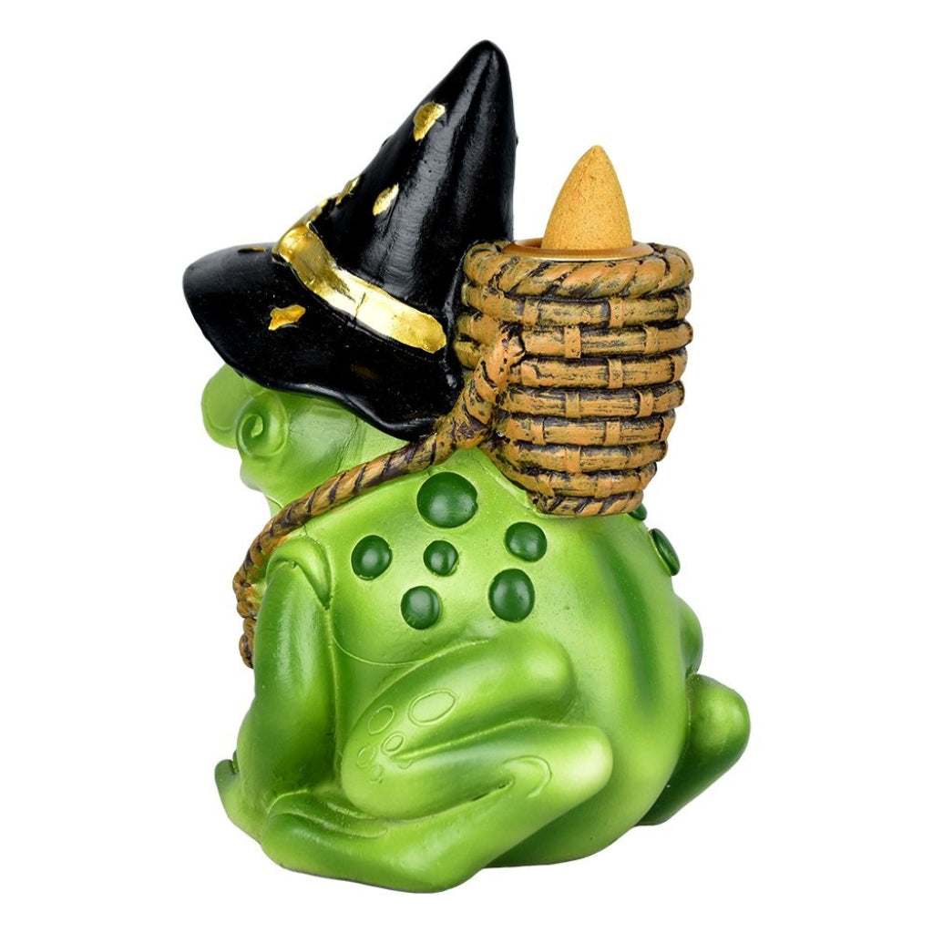 Mystical Frog Backflow Incense Burner