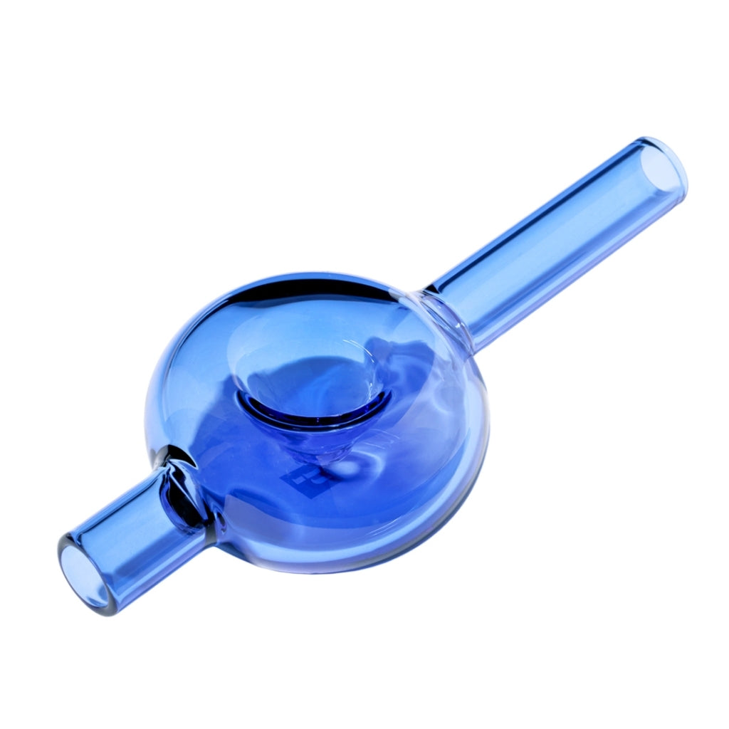 NWTN Home Bolla Hand Pipe in blue borosilicate glass with bubble-inspired design