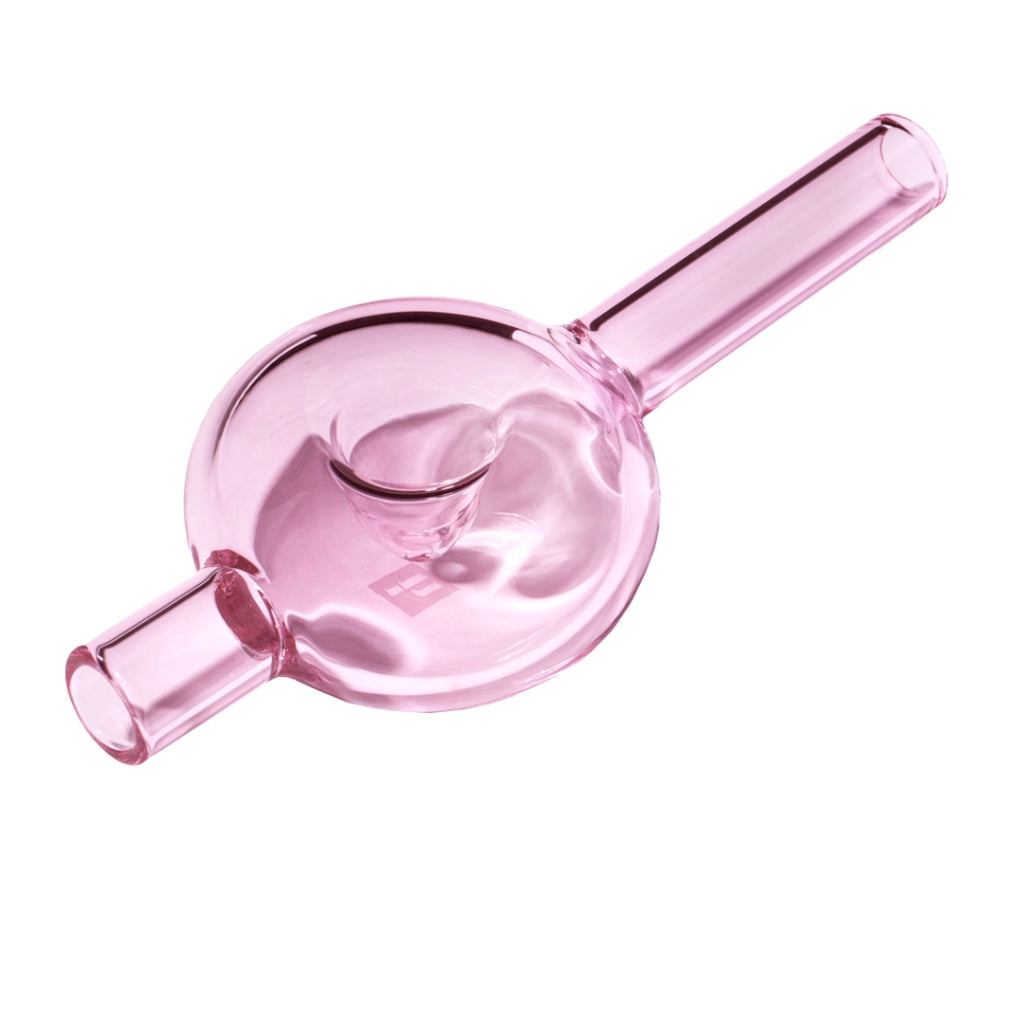 NWTN Home Bolla Hand Pipe in pink borosilicate glass with bubble-inspired design