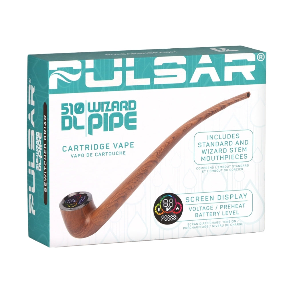 Pulsar 510 DL Wizard Pipe Vape Cartridge Battery Pulsar 510 DL Wizard Pipe Vape Cartridge Battery