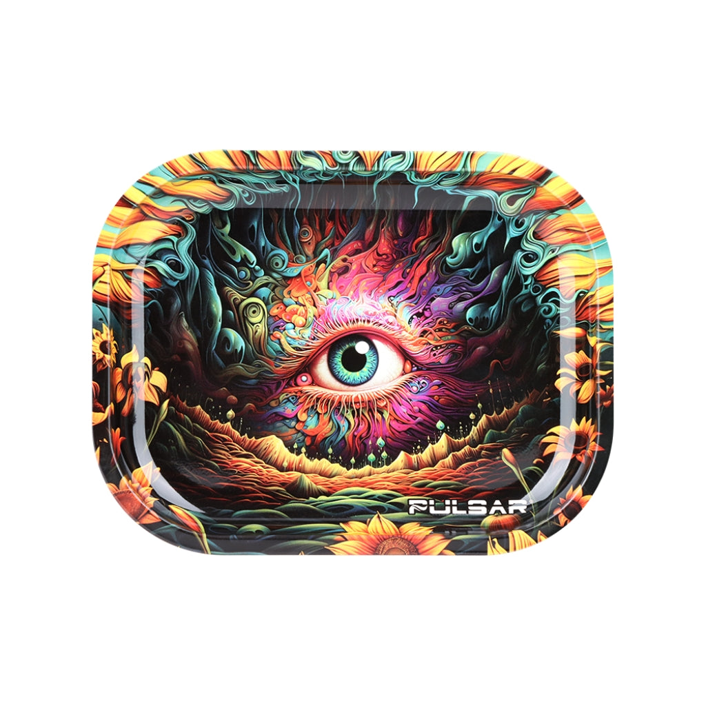 Pulsar Rolling Tray & Lid Set | Sunflower of The Mind