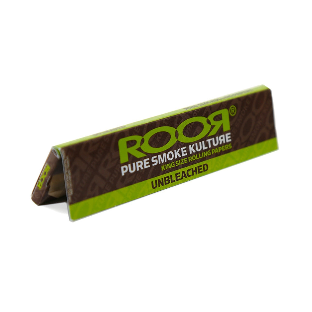 ROOR Unbleached Rolling Papers King Size