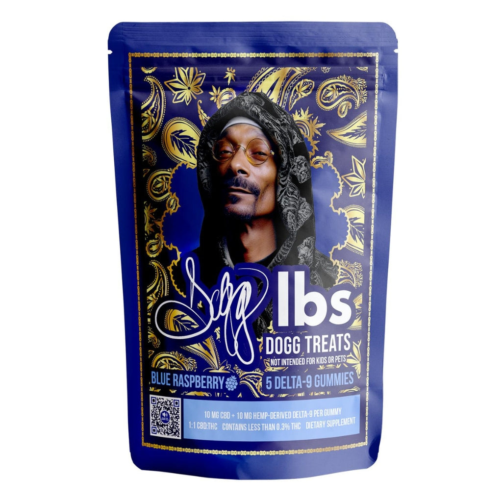 Snoop Dogg Lbs Delta-9 Gummies Blue Raspberry