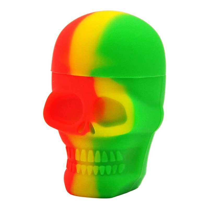 15ml Skull Silicone Container