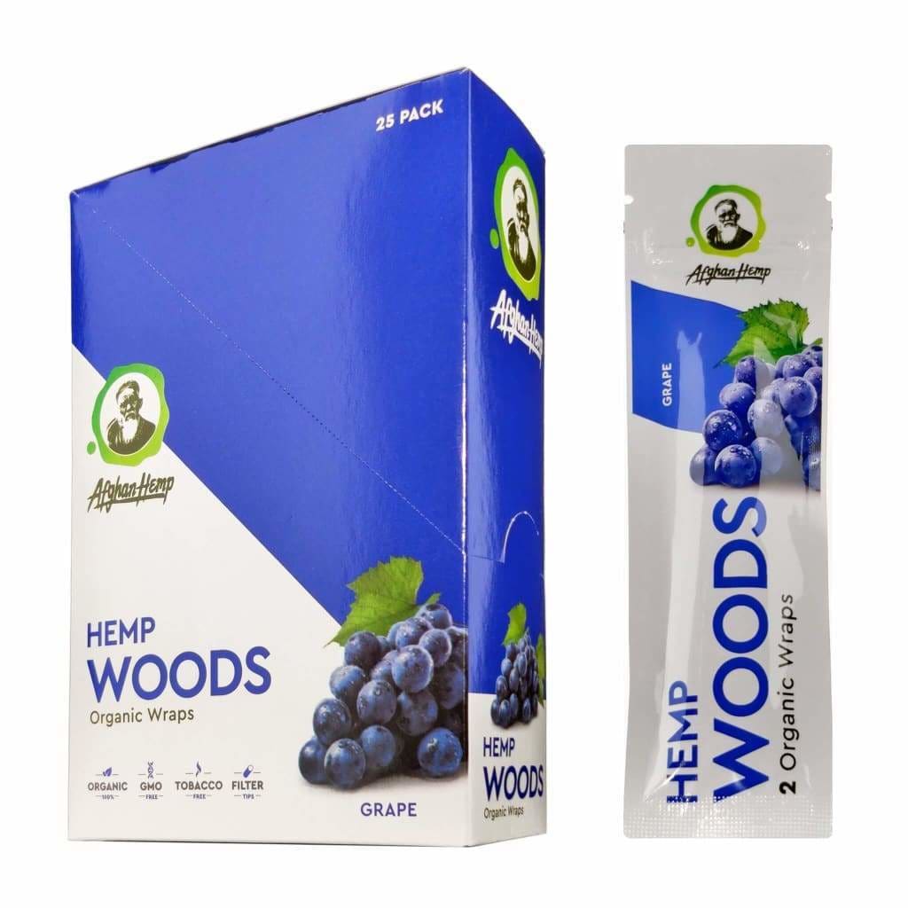 Afghan Hemp Woods - Organic Wraps | 25pk Box