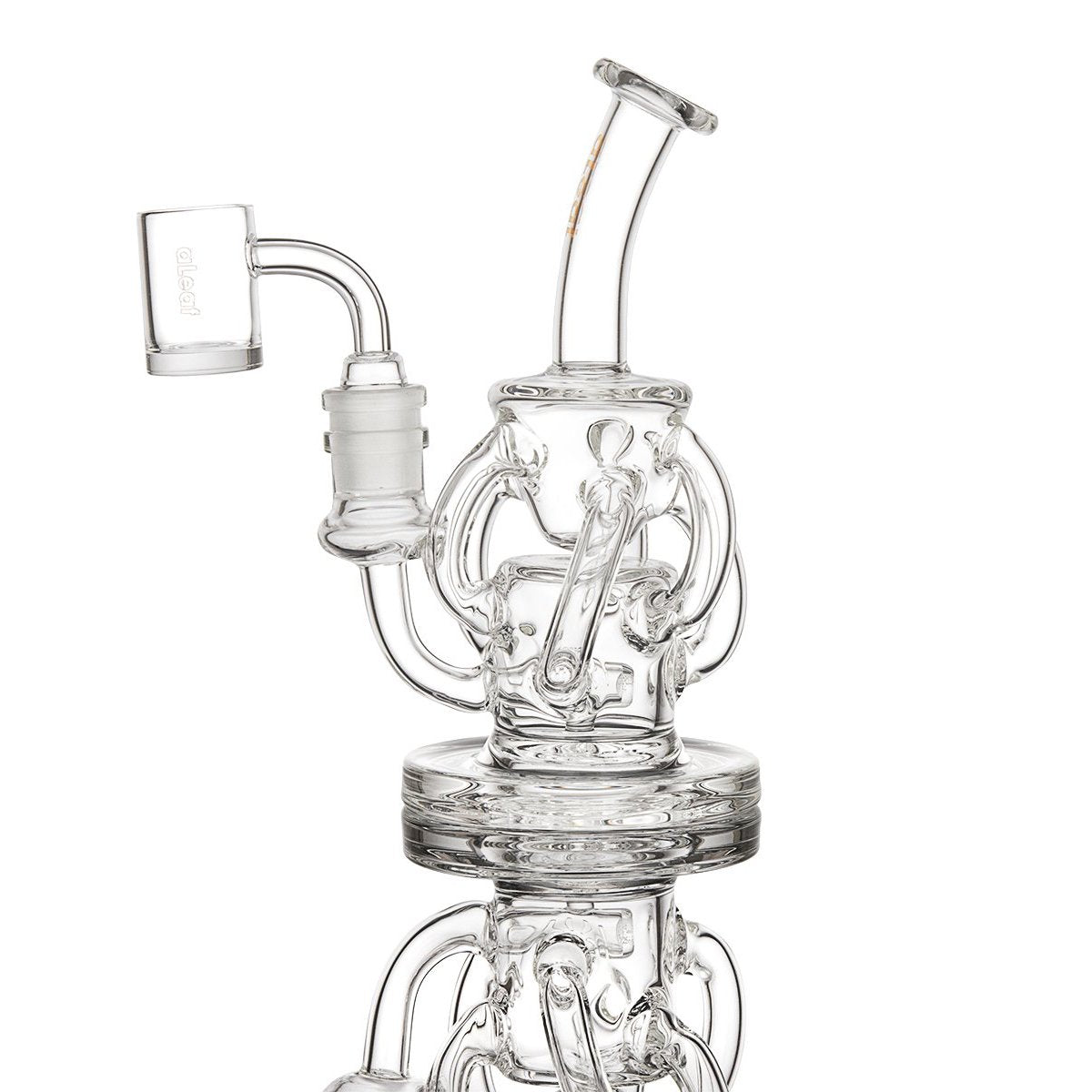 aleaf poly chamber recycler dab rig 14mm