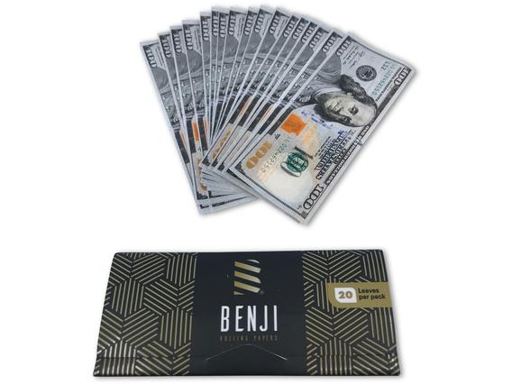 benji 100 dollar bill rolling papers