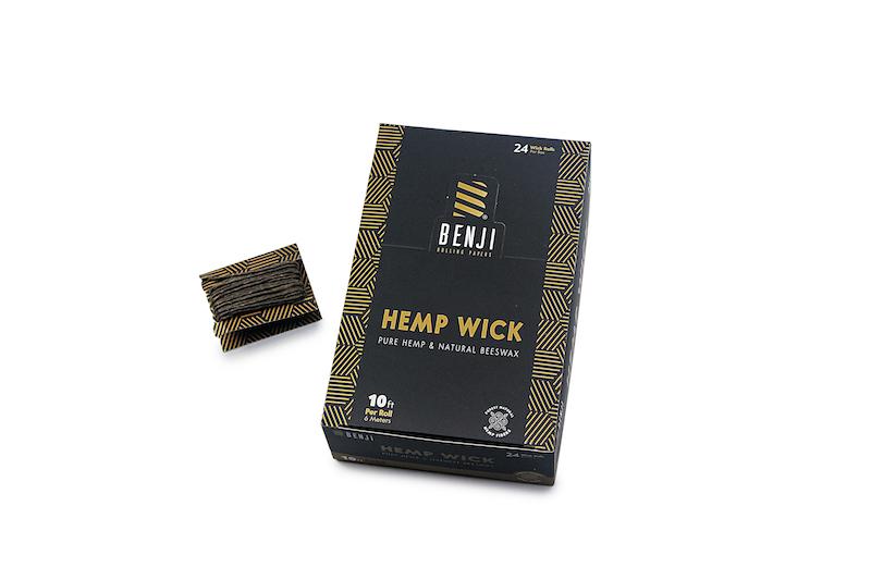 benji papers natural hemp wick beeswax