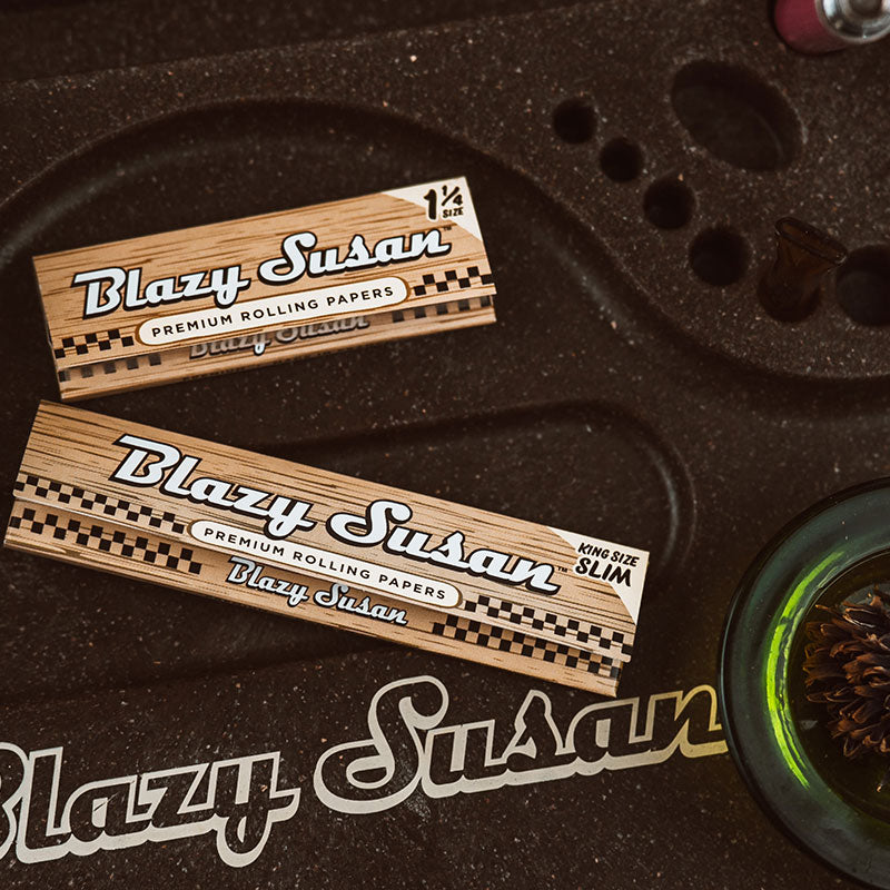 blazy susan unbleached rolling papers king size