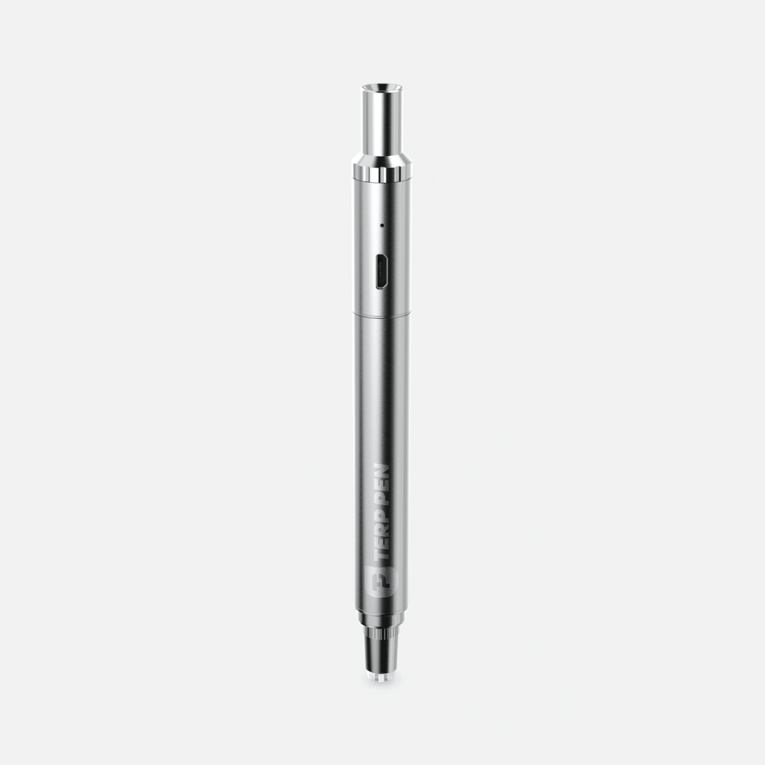 Boundless Terp Pen XL: Silver - Electric Concentrate Pen Dab
