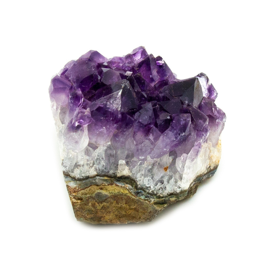 brazil amethyst cluster crystal purple