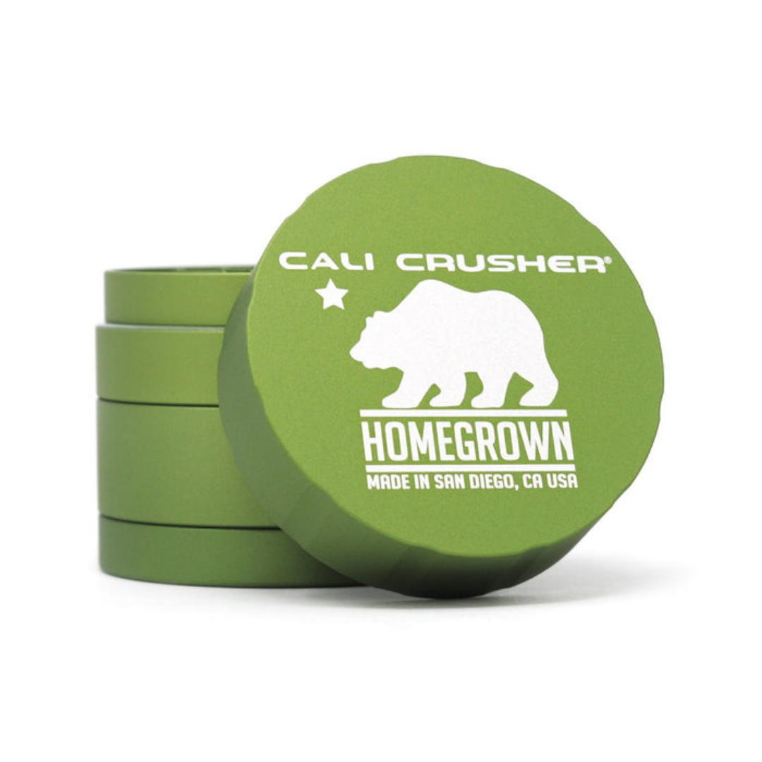 cali crusher homegrown 4 piece grinder green