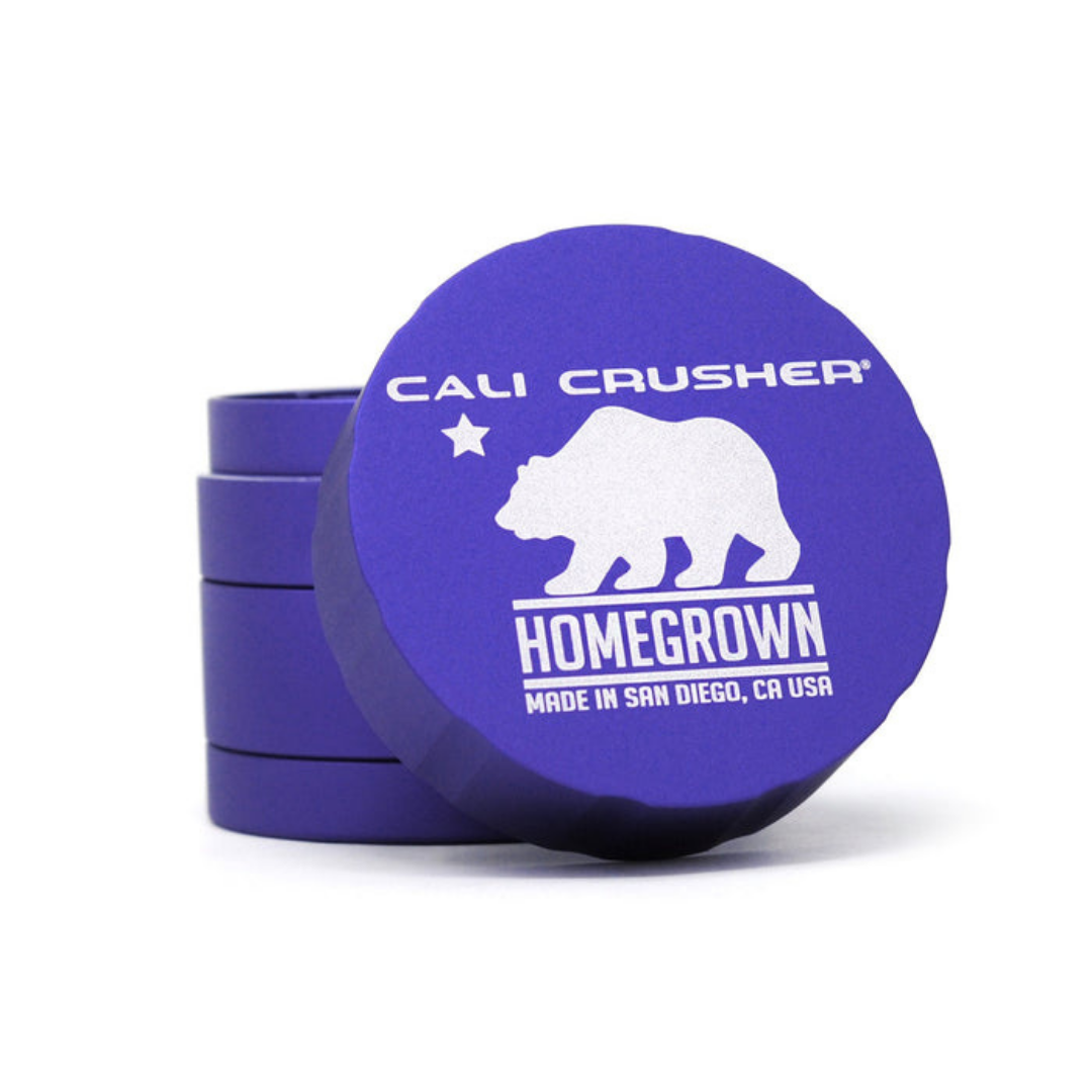 cali crusher homegrown 4 piece grinder purple