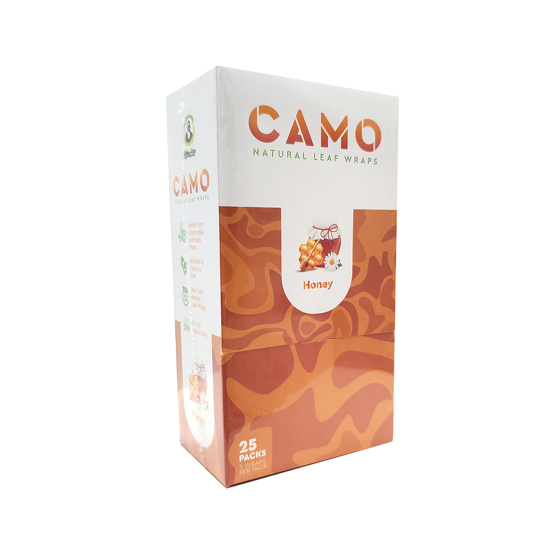 CAMO Natural Leaf Wraps | 25pk Box