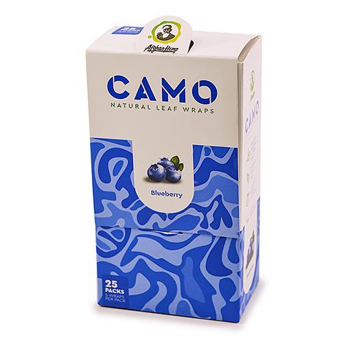 camo natural leaf wraps blueberry