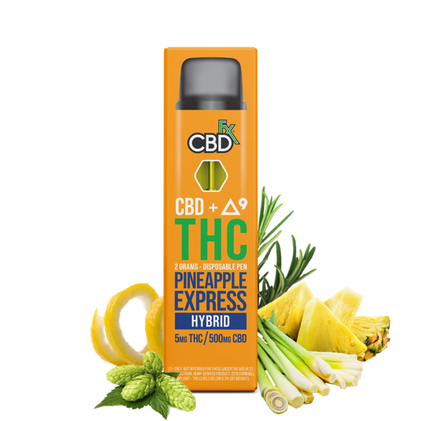 CBDfx CBD + THC Vape Pineapple Express - BOOM Headshop