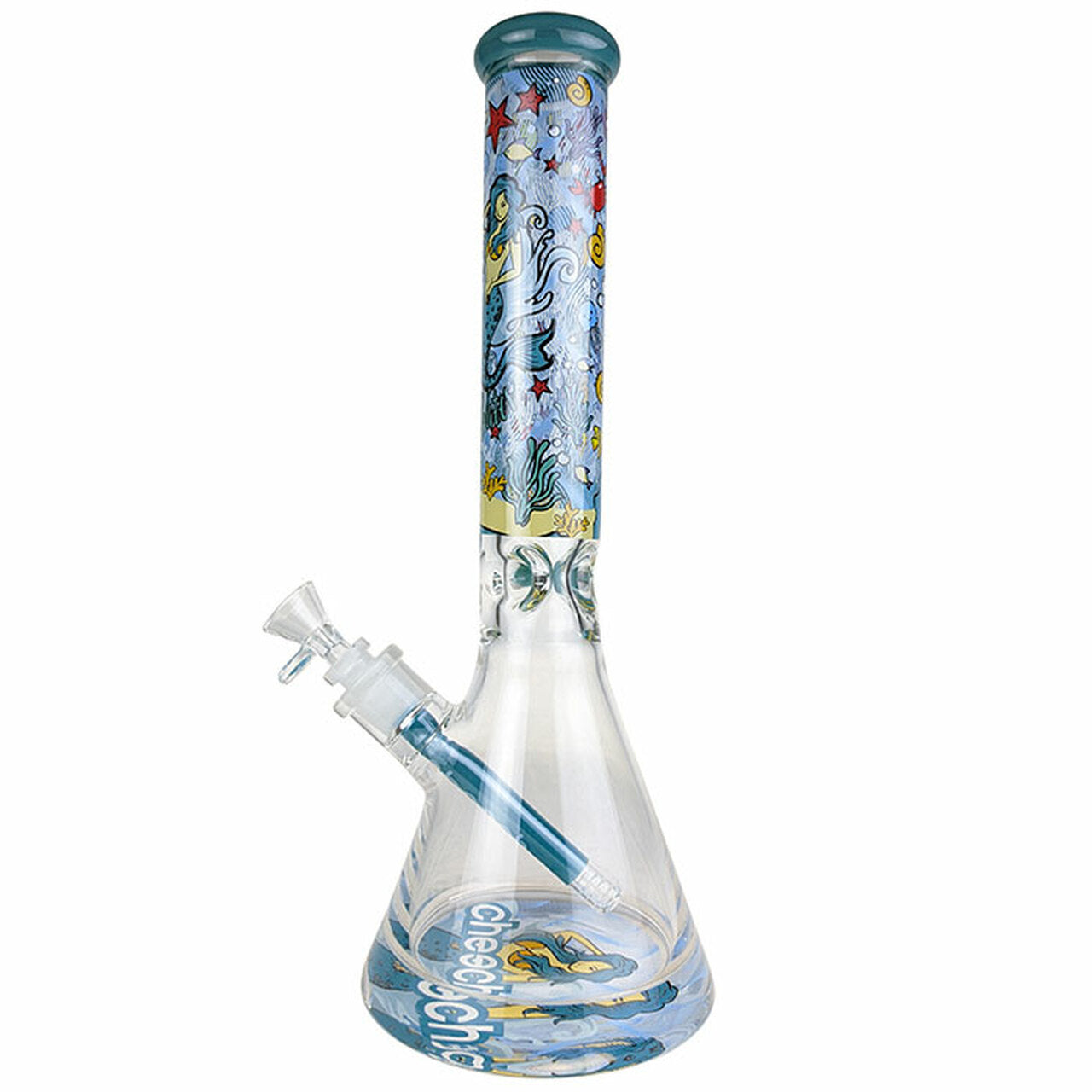 Cheech Glass Mermaid Beaker - 16"