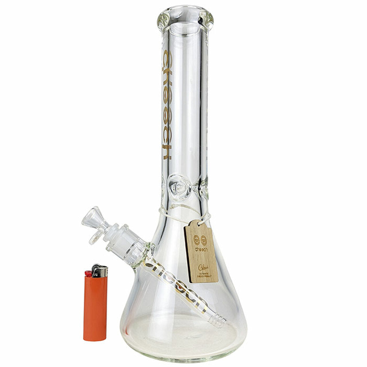 Cheech Glass Clear Logo Beaker 14