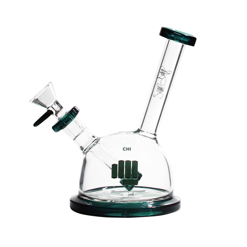 chi chicago water pipe bong snoop dogg pounds teal