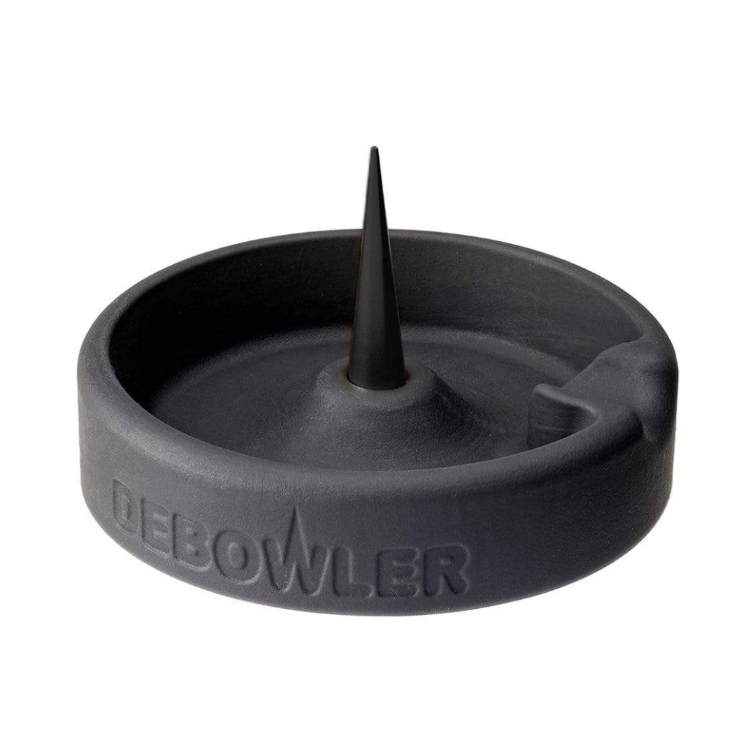 debowler minimalist silicone spiked ashtray black